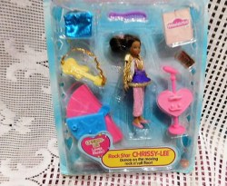 3.5" MELANIE'S MALL ROCK STAR AA CHRISSY-LEE NEW IN PACKAGE TOO CUTE